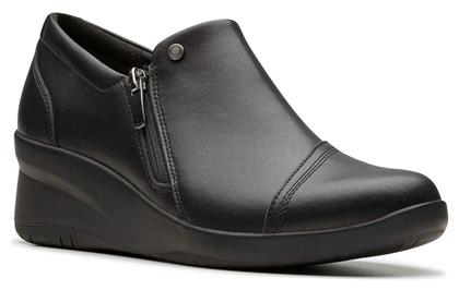 Clarks Γυναικεία Μοκασίνια σε Μαύρο Χρώμα από το Parex