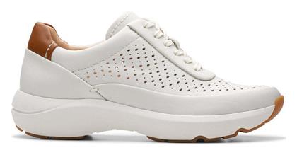 Clarks Γυναικεία Sneakers Off White από το MyShoe