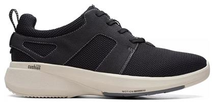 Clarks Lehman Tie Ανδρικά Sneakers Μαύρα