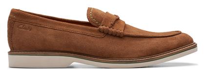 Clarks Suede Ανδρικά Boat Shoes σε Ταμπά Χρώμα από το Modivo