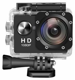 Clever V1 050052 Action Camera HD (720p) Μαύρη με Οθόνη