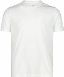 CMP Ανδρικό T-shirt Λευκό Μονόχρωμο