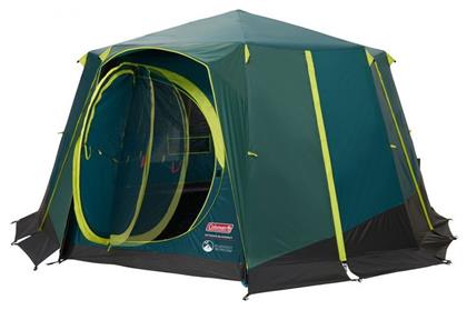 Coleman Octagon BlackOut Χειμερινό Αντίσκηνο Camping Χακί με Διπλό Πανί για 8 Άτομα 396x386x208εκ.