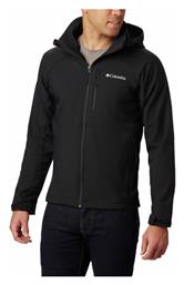 Columbia Ανδρικό Χειμωνιάτικο Μπουφάν Softshell Αδιάβροχο και Αντιανεμικό Μαύρο