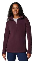 Columbia Χειμερινή Γυναικεία Fleece Μπλούζα με Φερμουάρ Marionberry