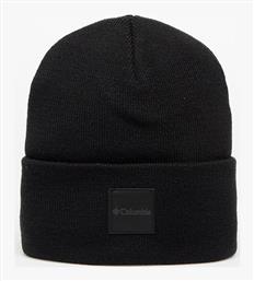 Columbia City Trek Heavyweight Beanie Unisex Σκούφος Πλεκτός σε Μαύρο χρώμα