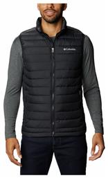 Columbia Lite Αμάνικο Ανδρικό Χειμωνιάτικο Μπουφάν Puffer Αδιάβροχο Μαύρο