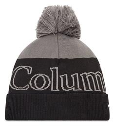 Columbia Polar Powder™ II Pom Pom Beanie Unisex Fleece Σκούφος Πλεκτός σε Γκρι χρώμα