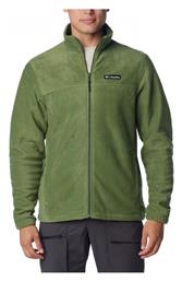 Columbia Steens Mountain Ανδρική Ζακέτα Fleece με Φερμουάρ Μαύρο από το MybrandShoes