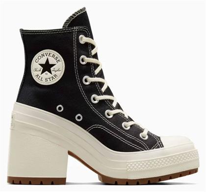 Converse Chuck 70 De Luxe Heel Γυναικεία Μποτάκια Μαύρα