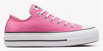 Converse Chuck Taylor All Star Lift Γυναικεία Flatforms Sneakers Ροζ