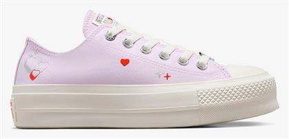 Converse Chuck Taylor All Star Lift Γυναικεία Sneakers Lilac Daze / Egret / Fever Dream από το Tsakiris Mallas