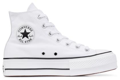 Converse Chuck Taylor All Star Lift High Top Unisex Flatforms Sneakers White / Black