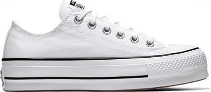 Converse Chuck Taylor All Star Lift Low Top Flatforms Sneakers White / Black