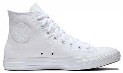 Converse Chuck Taylor All Star Monochrome Hi Μποτάκια Λευκά από το Epapoutsia