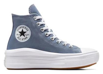 Converse Chuck Taylor All Star Move Γυναικεία Flatforms Sneakers Μπλε