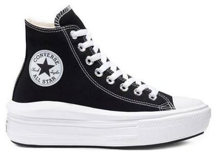 Converse Chuck Taylor All Star Move Hi Γυναικεία Flatforms Sneakers Black / Natural Ivory / White