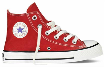 Converse Chuck Taylor All Star Παιδικά Sneakers High Κόκκινα από το Spartoo