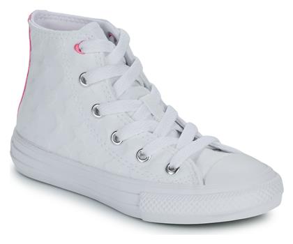 Converse Chuck Taylor All Star Παιδικά Sneakers High Λευκά