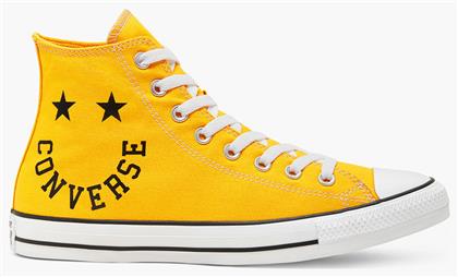 Converse Chuck Taylor All Star Smile Amarillo Unisex Μποτάκια Κίτρινα