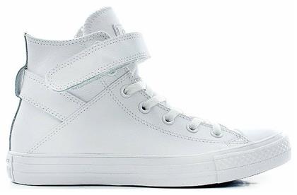 Converse CTAS Brea Leather Hi White Γυναικεία Μποτάκια Λευκά από το New Cult