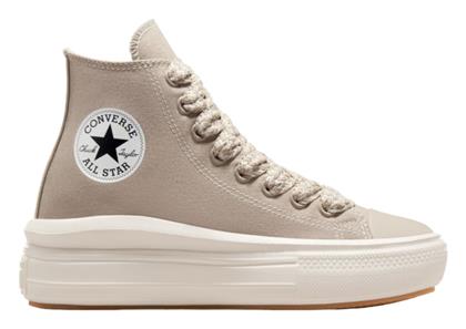 Converse Chuck Taylor All Star Move Γυναικεία Flatforms Μποτάκια Papyrus / Vintage White / Egret από το Tsakiris Mallas