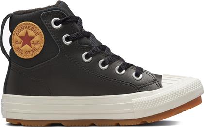 Converse Παιδικά Sneakers High Chuck Taylor All Star Berkshire Black / Pale Putty από το Cosmos Sport