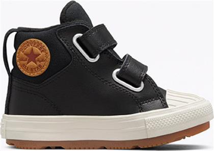 Converse Παιδικά Sneakers High Chuck Taylor All Star Easy On με Σκρατς Black / Pale Putty από το Modivo
