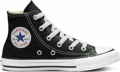 Converse Παιδικά Sneakers High Chuck Taylor All Star High Top Μαύρα από το Zakcret Sports
