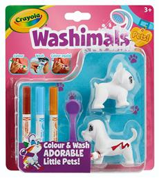 Crayola Blister Pack Washimal Pets Dogs (Διάφορα Σχέδια) από το Plus4u