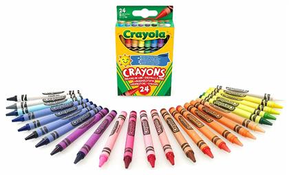 Crayola Crayons Σετ Κηρομπογιές 24τμχ από το Plus4u