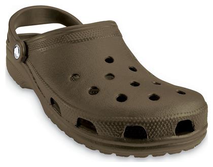 Crocs Classic Ανατομικά Σαμπό Καφέ από το MybrandShoes