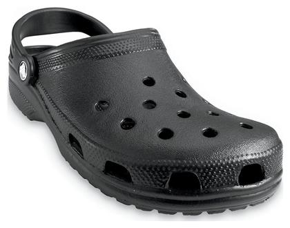 Crocs Classic Ανατομικά Σαμπό Μαύρα από το Modivo