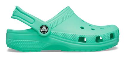 Crocs Classic Clog T Παιδικά Ανατομικά Σαμπό Θαλάσσης Πράσινα από το SerafinoShoes