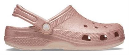 Crocs Classic Glitter Clog Σαμπό Ροζ από το Spartoo