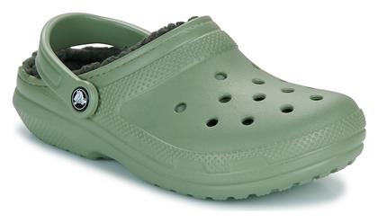 Crocs Classic Lined Clog Σαμπό Πράσινα