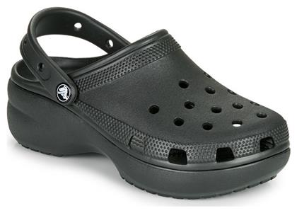 Crocs Classic Platform Clog Ανατομικά Σαμπό Μαύρα