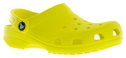 Crocs Classic Σαμπό Κίτρινα από το MybrandShoes