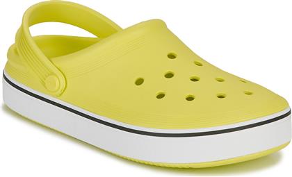 Crocs Crocband Clean Clog Γυναικεία Παπούτσια Θαλάσσης Κίτρινα