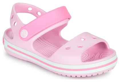 Crocs Crocband Παιδικά Ανατομικά Παπουτσάκια Θαλάσσης Ροζ