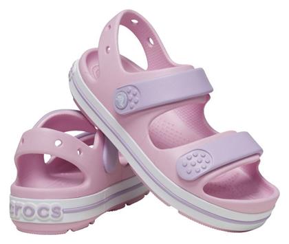 Crocs Crocband Παιδικά Παπουτσάκια Θαλάσσης Ροζ από το SerafinoShoes