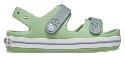 Crocs Crocband Παιδικά Σαμπό Θαλάσσης Πράσινα Fair Green / Dusty Green από το Siontis Athletics