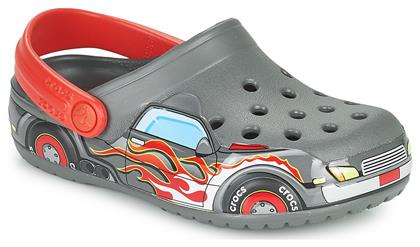 Crocs Παιδικά Ανατομικά Σαμπό Θαλάσσης Fl Truckband Γκρι από το Spartoo