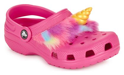 Crocs Παιδικά Παπουτσάκια Θαλάσσης Classic I AM Unicorn Clog T Ροζ