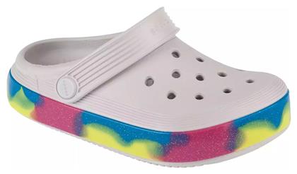 Crocs Παιδικά Παπουτσάκια Θαλάσσης Glitter Band Λευκά