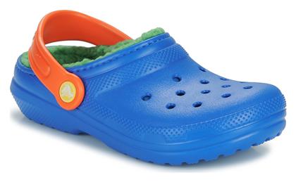 Crocs Παιδικές Παντόφλες Μπλε Classic Lined Clog από το Spartoo