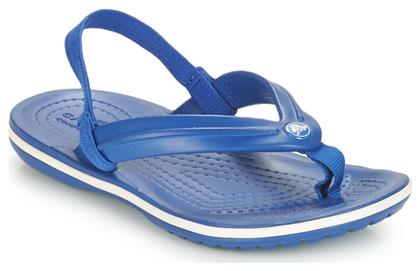 Crocs Παιδικές Σαγιονάρες Flip Flops Μπλε Crocband Strap Flip K