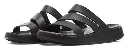 Crocs Strappy Σαγιονάρες σε Μαύρο Χρώμα 209587 CR.001.01