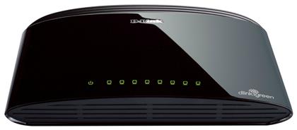D-Link DES-1008D Unmanaged L2 Switch με 8 Θύρες Ethernet