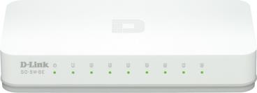 D-Link GO-SW-8E Unmanaged L2 Switch με 8 Θύρες Ethernet